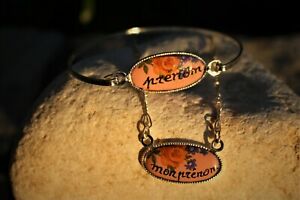 【送料無料】ジュエリー・アクセサリー エナメルコリアーブレスレットオンデマンドbijou prenom collier ou bracelet sur email artisanat dart prenom a la demande