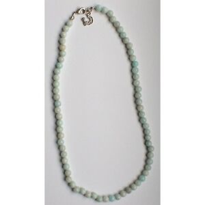 【送料無料】ジュエリー・アクセサリー ブレシルアマゾマイトネックレスボールミリメートルcollier amazonite du bresil boules 6 mm, calme