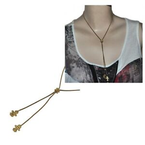 【送料無料】ジュエリー・アクセサリー オリジナルゴールドカラーマットネックレススライディングキャタージュエルcollier original de couleur or mat coulissant personnage bijou