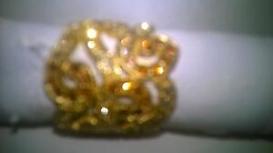 【送料無料】ジュエリー・アクセサリー クリスタルゴールドシルバーリングref 238 bague en argent dore neuve, incrustee de cristaux bicolore