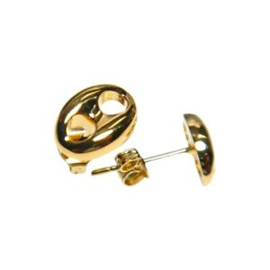 【送料無料】ジュエリー・アクセサリー メッキコーヒーリングboucles grain de cafe en plaque or