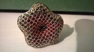 【送料無料】ジュエリー・アクセサリー リングref 224 bague en argent neuve, incrustee de cristaux multicolore
