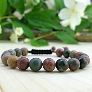 【送料無料】ジュエリー・アクセサリー ジャスペピカソナチュラルパールブレスレットチベットbracelet tresse perles naturelles jaspe picasso tibetain