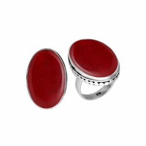 【送料無料】ジュエリー・アクセサリー シルバースターリングオーバルリングコーラルargent sterling forme ovale bague avec corail ar6213cr178cm