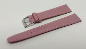 【送料無料】ジュエリー・アクセサリー クラシックモデルピンクカーフレザーストラップbracelet montre en cuir de veau rose modele classique,disponible de 12mm a 20mm