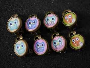 【送料無料】ジュエリー・アクセサリー フクロウイヤリングイヤリングクリップchouette clips doreilles boucles doreilles