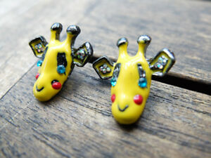 【送料無料】ジュエリー・アクセサリー スウィートキリンイヤリングキリンdoux girafes boucles doreilles girafe