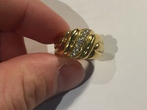 【送料無料】ジュエリー・アクセサリー ジュエリーゴールドメッキリングサイズbijoux bague plaque or taille 56 9615