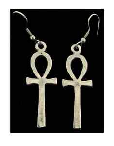 【送料無料】ジュエリー・アクセサリー アンクイヤリングボックススズリードankh boucles doreilles fait main de sans plomb etain avec cret cadeau