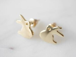 【送料無料】ジュエリー・アクセサリー イヤリングインラビットウサギウサギゴールドイースターpetite boucles doreilles en lapin forme lapin lapin or paques