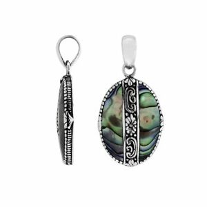 【送料無料】ジュエリー・アクセサリー オルモーシェルシルバーペンダントpendentif argent massif avec coquille dormeau ap6266ab