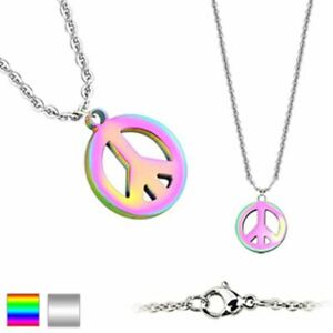 【送料無料】ジュエリー・アクセサリー クールボディートペンダントcoolbodyart femmes acier inoxydable collier pendentif signe de la paix