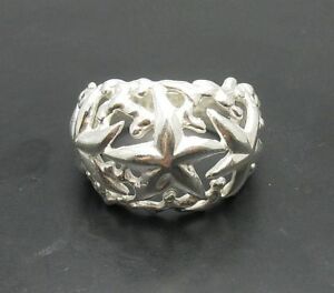 【送料無料】ジュエリー・アクセサリー スターリングシルバーリングソリッドシースターサイズsterling silver ring solid 925 sea star size 410