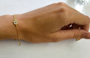 【送料無料】ジュエリー・アクセサリー スターリングシルバーカムサジルコンキュービクブレスレットplaque or reglable 925 argent sterling khamsa bracelet wzircon cubique 14,585円