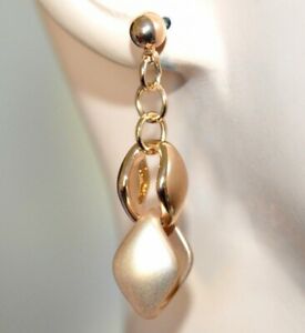 【送料無料】ジュエリー・アクセサリー セレモニーゴールドゴールドイヤリングセレモニーペンダントboucles doreilles femme or dore brillantes satinees pendentifs ceremonie a49 14,785円