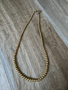 【送料無料】ジュエリー・アクセサリー トレスボーコリアーメイラーアメリカンプラターゴールドボールマルセイエーズtres beau collier maille americaine plaquer or 18k 7501000 boule marseillaise
