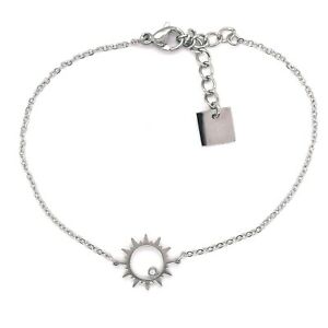 【送料無料】ジュエリー・アクセサリー ザグジュエリーシルバースチールサンブレスレットbracelet zag bijoux acier argente soleil
