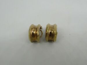 【送料無料】ジュエリー・アクセサリー イヤリングゴールドメッキゴールドメッキゴールドメッキイヤリングanciennes boucles doreilles clips plaque or lamine vintage gold plated earring