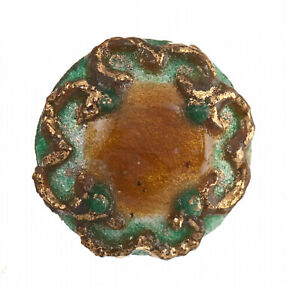 【送料無料】ジュエリー・アクセサリー エモードリモージュグリーンゴールデンブローチサインサゼラットancienne broche emaux de limoges vert dore signee sazerat vers 1960