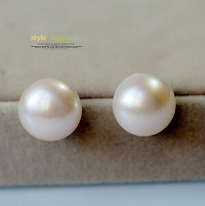 【送料無料】ジュエリー・アクセサリー イヤリングパールオブスカルチャーフラットシルバーローズboucles doreilles puce perle de culture plat argent 925 rose 15mm16mm gros tz3