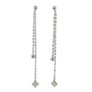 【送料無料】ジュエリー・アクセサリー ザグジュエリーシルバースチールクローバーイヤリングboucles doreilles zag bijoux acier argente trefle