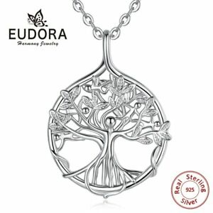 【送料無料】ジュエリー・アクセサリー シルバースターリングツリーオブライフハッピージュエリークリスマスママargent sterling arbre de vie collier heureux bijoux noel cadeau femme maman