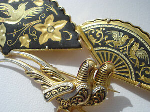 【送料無料】ジュエリー・アクセサリー ピントーレデロットbeau lot de 3 broches anciennesoiseauxtolede