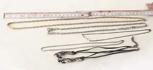 【送料無料】ジュエリー・アクセサリー ゴールドシルバーカラーチェーン5 divers chaines u a or et couleur argent 124680