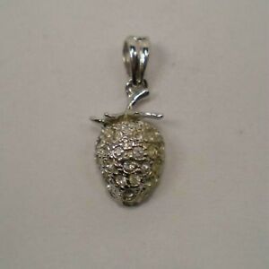 【送料無料】ジュエリー・アクセサリー ヴィンテージシルバーホワイトペンダントストラストゥーファーpendentif vintage argent blanc 925 et strass trop loin 29 x 11 mm poids 3,1 gr