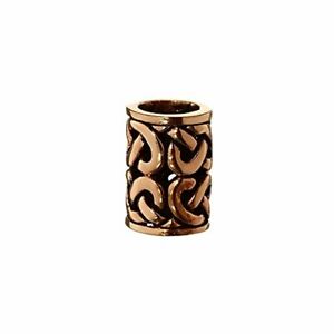 【送料無料】ジュエリー・アクセサリー ブロンズカーリーパールケルトnklaus perle celtique pour barbe nidi perle bouclee de bronze 6462