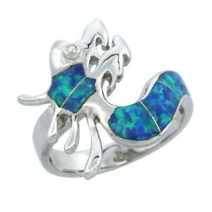 【送料無料】ジュエリー・アクセサリー シルバースターリングオパールドラゴンリングargent sterling opale bague dragon 15,185円
