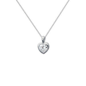 【送料無料】ジュエリー・アクセサリー マッシフアルジェントジルコニウムコリラーロングユールcollier coeur en argent massif et zirconium longueur au choix 45cm ou 50cm