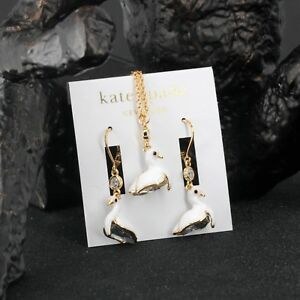 【送料無料】ジュエリー・アクセサリー パーレネックレスイヤリングスリーパーバードピジョンホワイトメッキゴールドparrure collier boucles doreilles dormeuse oiseau pigeon blanc plaque or 18k yd