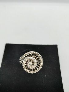【送料無料】ジュエリー・アクセサリー シルバーリングジルコニウムオニクスサイズbague argent 925 zirconium et onyx taille 53 ref d46
