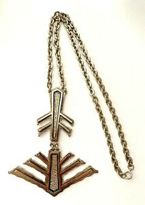 【送料無料】ジュエリー・アクセサリー シルバーコリアーヴィンテージヌフレアtres grand collier argente vintage neuf rare 162g 15,185円
