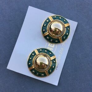【送料無料】ジュエリー・アクセサリー イタリアヴィンテージクリップヴィンテージイヤリングオレッキーニvintage earrings orecchini vintage clip made in italy smaltati nos