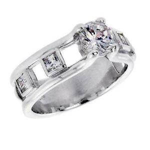 【送料無料】ジュエリー・アクセサリー シルバースターリングエンゲージメントリングブリリアントカットストーンセンターargent sterling fiancailles cz ring w 65 mm 10 ctbrillant cut centre stone 14,386円