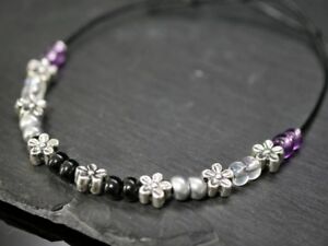 【貨物輸送無料】宝飾品・添え物 エースプライドブレスレットチャームace pride bracelet avec petites fleurs breloques lgbt