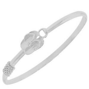 【送料無料】ジュエリー・アクセサリー シルバースターリングレディースクラシックチャームブレスレットクロージング925 argent sterling pantoufles breloque classique femmes bracelet avec fermoir