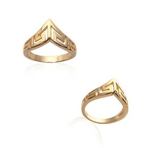 【送料無料】ジュエリー・アクセサリー ゴールドメッキメッシュリングサイズサイズbague maille grec plaque or 2027700 taille 64 dispo choisissez votre taille 14,585円