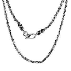 【送料無料】ジュエリー・アクセサリー シルバーラウンドビザンチンチェーンコリアーブレスレットargent 3 mm rond byzantin chaine collier ou bracelet
