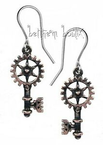 【送料無料】ジュエリー・アクセサリー イヤリングキースチームパンクキーゴシッククラビトションalchemy boucle d oreille cle rouages steampunk key clavitraction gothique