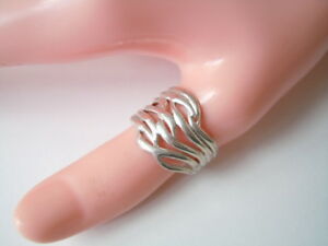 【送料無料】ジュエリー・アクセサリー スターリングシルバーリングデザイン925 bague argent sterling conception 4,4 g rg 54