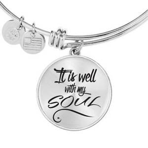 【貨物輸送無料】宝飾品・添え物 サークルスチールブレスレットゴールドc est bien avec mon soul cercle bracelet acier inoxydable ou 18k or
