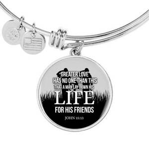 【送料無料】ジュエリー・アクセサリー クリスティジュエリージョンサークルスチールブレスレットchriste bijoux john 15 13 greater amour cercle bracelet acier inoxydable 15,584円