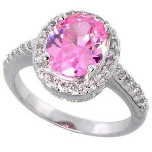 【送料無料】ジュエリー・アクセサリー シルバースターリングエンゲージメントリングオーバルカップセンターargent sterling fiancailles cz ring w 10 x 8mm 25ct coupe ovale centre