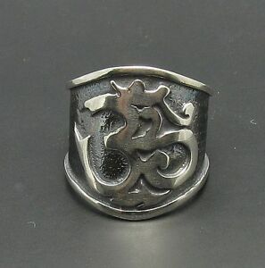 【貨物輸送無料】宝飾品・付属物 スターリングシルバーリングソリッドエンプレスsterling silver ring aum solid 925 empress r000168
