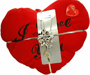 【送料無料】ジュエリー・アクセサリー ペンダントハートクッションバレンタインforever et un jour pendentif amp; coeur rouge coussin cadeau saint valentin nec