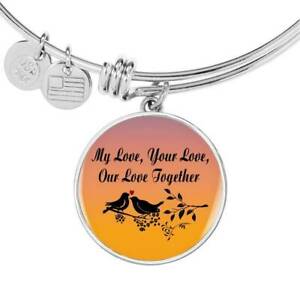 【送料無料】ジュエリー・アクセサリー ブレスレットサークルブレスレットmon amour votre amour notre amour ensemble bracelet cercle bracelet