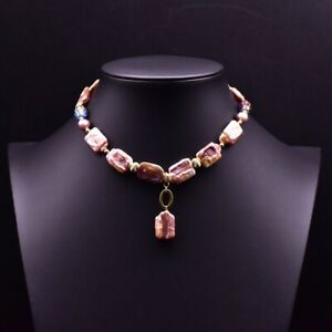 【送料無料】ジュエリー・アクセサリー バロックバベットラスデュクージュエリーネックレスfemme baroque de culture perle collier de bavette ras du cou bijoux cadeaux